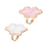 WOONEKY 2pcs Nail Art Mixing Palette Creative Shell Design for Blending Colors Convenient and Portable Manicure Tool for Professional Nail Art Includes White and Boards