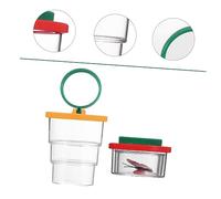 WOONEKY 2pcs Outdoor Insect Observation Box with Acrylic Optical Lens and Magnifier Viewer Portable Bug Catcher with Breathing for Nature Exploration and Scientific Learning