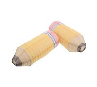 WOONEKY 2pcs Pencil Paper Lantern Paper Lanterns Back to School Pencil Classroom Decor School Party Kindergarten Hanging Decorations Yellow Iron