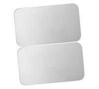 WOONEKY 2Pcs Pet Cooling Mat Sturdy Plate for Summer Use for Rabbits Chinchillas and Pets Wear Resistant No Power Supply Needed