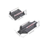 WOONEKY 2pcs Plastic Train Track Accessories DIY Railway Expansion Barriers for -compatible Trains Assemble Railing Barricades Play and Construction
