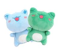 WOONEKY 2Pcs Plush Frog Keychain Pendant Cute Stuffed Animal Doll for Bag Car Keychain for Parties Special Occasions