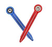WOONEKY 2pcs Portable Aluminum Alloy Woodworking Circle Ruler Precision Drawing Compass for Accurate Circles Compact Modular Gauge for Architectural and Engineering Projects