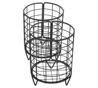 WOONEKY 2pcs Rabbit Feeder Hay Rack Metal Construction Convenient for Household Rabbits Birds