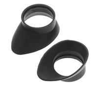 WOONEKY 2pcs Rubber Eyepiece Lens Protector Caps Shield Covers for Microscope Binocular Telescope Eye Protection Devices Replacement Accessories