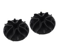 WOONEKY 2pcs Silicone Slow Feeder Bowl Insert Dog Food Bowl Puppy Raised Suction Cup