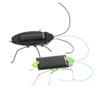 WOONEKY 2pcs Solar Powered Insect with Realistic Movements Educational Bug Simulation for Boys Classroom Learning and Family Fun