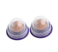 WOONEKY 2pcs Vitamin Pudding Catnip Lollipops Edible Cat Licking Candy Catnip Ball Pet Toys for Indoor Cats Kitten