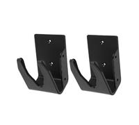 WOONEKY 2pcs Wall Mounted Barcode Scanner Holder Wireless Adjustable Plastic Bracket with Tool Installation Shelf Compatible with Various Models for Retail and Warehouse Use