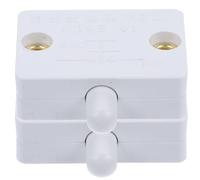 WOONEKY 2pcs Wardrobe Light Off Door Activated Switch for Cabinet and Pantry Compact Mechanical Door Control Sensor Easy Installation for Closet and Furniture