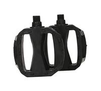 WOONEKY 3 Pair Bike Pedals Durable Skid Cycling Pedals for Boys and Black American Thread Comfortable Ride Experience with Premium Plastic Material