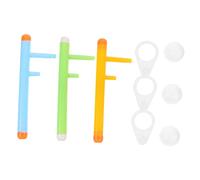 WOONEKY 3 Sets Floating Ball Experiment Kit Physics Experiment Material for Science Education Portable DIY Tool for Students Enhances Learning and Imagination Safe Materials Random Color