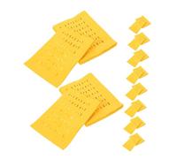 WOONEKY 300pcs Yellow Pet Memorial Paper Chinese Ancestor Money for Pet Farewell Rituals Funeral Supplies for Remembrance Ceremonies Durable Ghost Money Paper for Home Altar Setup
