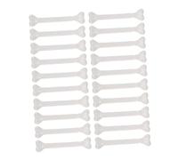 WOONEKY 30pcs Halloween Fake Human Bones Plastic Bone Props Lightweight Decorative Party Accessories for Indoor Outdoor Spooky Festive Atmosphere