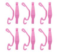 WOONEKY 30pcs Plastic Hamster Cage Side Clips Secure Cage Latches Small Pet Clamps Suitable for Hamsters Rabbits Birds Quiet Operation