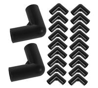 WOONEKY 30pcs Plastic Tent Rod Connectors Right Angle Elbow Tent Replacement Pole Adapters for Easy Assembly and Secure Camping Frame Durable Fittings