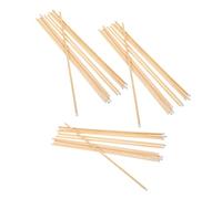WOONEKY 30pcs Shadow Puppet Control Rods Wood Sticks for Chinese Shadow Puppetry DIY Accessories Beige Full Body Puppet Support Tools