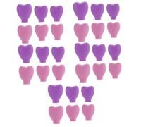 WOONEKY 30pcs Silicone Makeup Brush Cover Brush Protectors Facial Mask for Cosmetics
