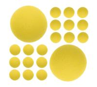WOONEKY 36pcs Soft EVA Balls Safe Lightweight Practice Balls for Indoor Outdoor Play Refill Pack for Endless Fun and Gentle Impact
