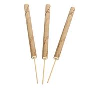 WOONEKY 3pcs Bird Whistle Musical Bamboo Noisemakers with Pleasant Voice for Vocal Training and Educational Play