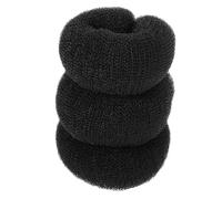 WOONEKY 3pcs Bow Hair Bun Maker for Women Hair Bun Accessories Bun Forms for Hair Lazy Hair Curler Bun Maker Hair Styling Tool