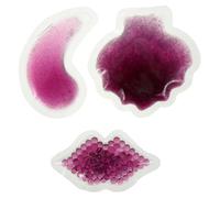 WOONEKY 3pcs Cooling Heating Eye Gel Pack for Soothing Cold Hot Therapy for Dark Circles Puffiness and Skin Practical Design for Beauty Care Styles