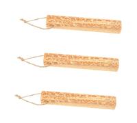 WOONEKY 3pcs Fatwood Fire Starter Sticks Pine Resin Firelighter for Campfires and Outdoor Cooking Reusable Fire Starting Tool for Emergency and Camping