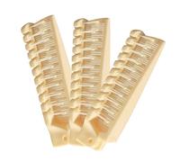 WOONEKY 3pcs Folding Static Hair Combs Portable Brush for Travel Ergonomic Design for Comfortable Grip for Adults Compact Hair Detangler
