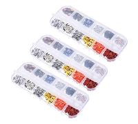 WOONEKY 3pcs Halloween Nail Art Slices Decorative Soft Clay Sequins for Festive Nail Design Creative and Easy to Apply for Unique Manicure Decor