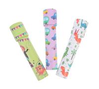WOONEKY 3Pcs Kaleidoscope Educational Paper Material Safe Early Learning Scientific Experiment for Creative Logic Development Random Styles