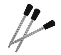 WOONEKY 3pcs M8 Thread Revolving Clamping Handles for Lathe Machines, Industrial Metal Crank Arm Handwheel Knobs, Workshop Machine Tool Grip Accessories