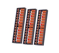 WOONEKY 3Pcs Multi Function Abacus Portable Educational Counting Abacus for Practical for Math Learning and Brain Development