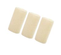WOONEKY 3Pcs Natural Loofah Sponge Scrubber Exfoliating Bath Body Cleaner Soft Gentle Skin Refreshing for Daily Use and Household Cleaning