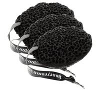 WOONEKY 3Pcs Non Honeycomb Bath Shower Sponges Exfoliating Body Scrubbers for Deep Cleaning for Massage and Care Space Saving Design