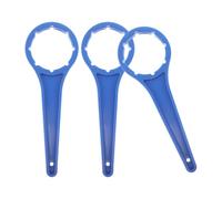 WOONEKY 3pcs Plastic Bucket Lid Opener Wrench for Paint Buckets Ergonomic Hand-Friendly Bung Wrench Compact Drum Cap Removing Tool for Easy Drum Lid Opening