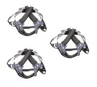 WOONEKY 3pcs Replaceable Hard Hat Liner Breathable Suspension Lining for Comfort Essential Hard Hat Accessory for Construction Outdoor Activities Durable Point Design