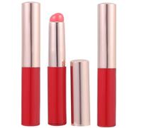 WOONEKY 3pcs Silicone Lip Brush Lipstick Applicator for Lip Gloss Concealer Women Makeup Brush Kit