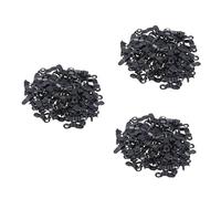 WOONEKY 3sets Picture Frame Hanging Plate Kit Frame Hooks Screw Keyhole Fittings Picture Pins Metal Melon Nails 200pcs*3
