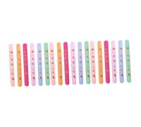 WOONEKY 3sets Silicone Patted Wristbands Ruler Pattern Bracelets Boys Girls Ruler Snap Bands Wristband Set Fun for Birthday Parties Gatherings 6pcs*3