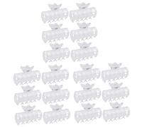 WOONEKY 3sets Styling Jaw Clamp Hot Roller Clip Replacement Hair Curlers Rollers Jaw Clamp 6pcs*3