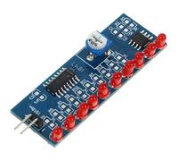 WOONEKY 4 Sets DIY Water Flowing Light Soldering Kit Ne555 Cd4017 Electronic Components Solder Practice Teaching Set for Electronics Workshop and Learning