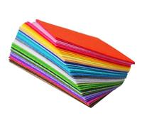WOONEKY 40Pcs Non-Woven Felt Sheets 1Mm Thick DIY Craft Fabric for Sewing Patchwork Kindergarten Art Class Accessories 30X20Cm