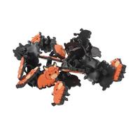 WOONEKY 40pcs Soft Removable Cattle Pencil Charms Cute Animal Pencil Topper Clips for Students Classroom School Supplies Stationery Decorations