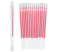 WOONEKY 41pcs Heat Erasable Fabric Chalk Pen with Water Soluble Disappearing Ink for Sewing Quilting Embroidery Leather Marking Tailor DIY Projects