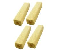 WOONEKY 4pcs Activated Carbon Fish Tank Filter Media Bio Filtration Block for Aquariums Purifies Water Naturally Promotes Healthy Fish Environment for and Tanks