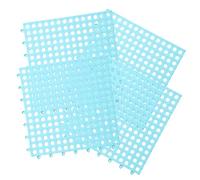 WOONEKY 4Pcs Bunny Cage Foot Mats Durable Wear Resistant Pet Floor Pads for Rabbits Guinea Pigs and Small Animals Easy to Clean Comfortable Design for Cage Home Use