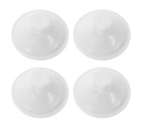 WOONEKY 4pcs Cat Window Perch Suction Cup: 85mm Large Diameter Replacement Suction Cups With Smooth Edges For Hammocks And Window Beds