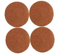 WOONEKY 4Pcs Coconut Fiber Bird Nest Cushion Safe and for Pigeon Parrots Poultry Durable Nesting Material for Breeding and Egg Protection Thick