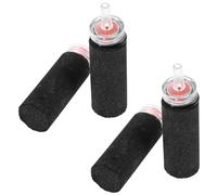 WOONEKY 4pcs Fish Bubble Maker Oxygen Diffuser Pump Check Valve Easy to Install Aquarium Air Stone for Enhancing Oxygen Levels Fish Tanks