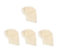 WOONEKY 4pcs Makeup Bald Cap Wig Headwear Flexible Cosplay Accessories for Skeleton Monk Nun Costumes